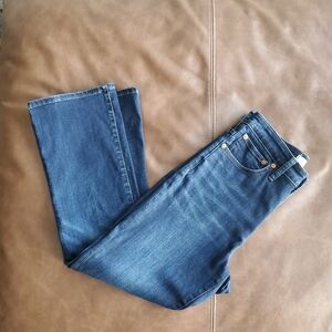 Madewell Curvy Cali Demi-Boot Women's Jeans in Larkspur Wash  -  Size: 27